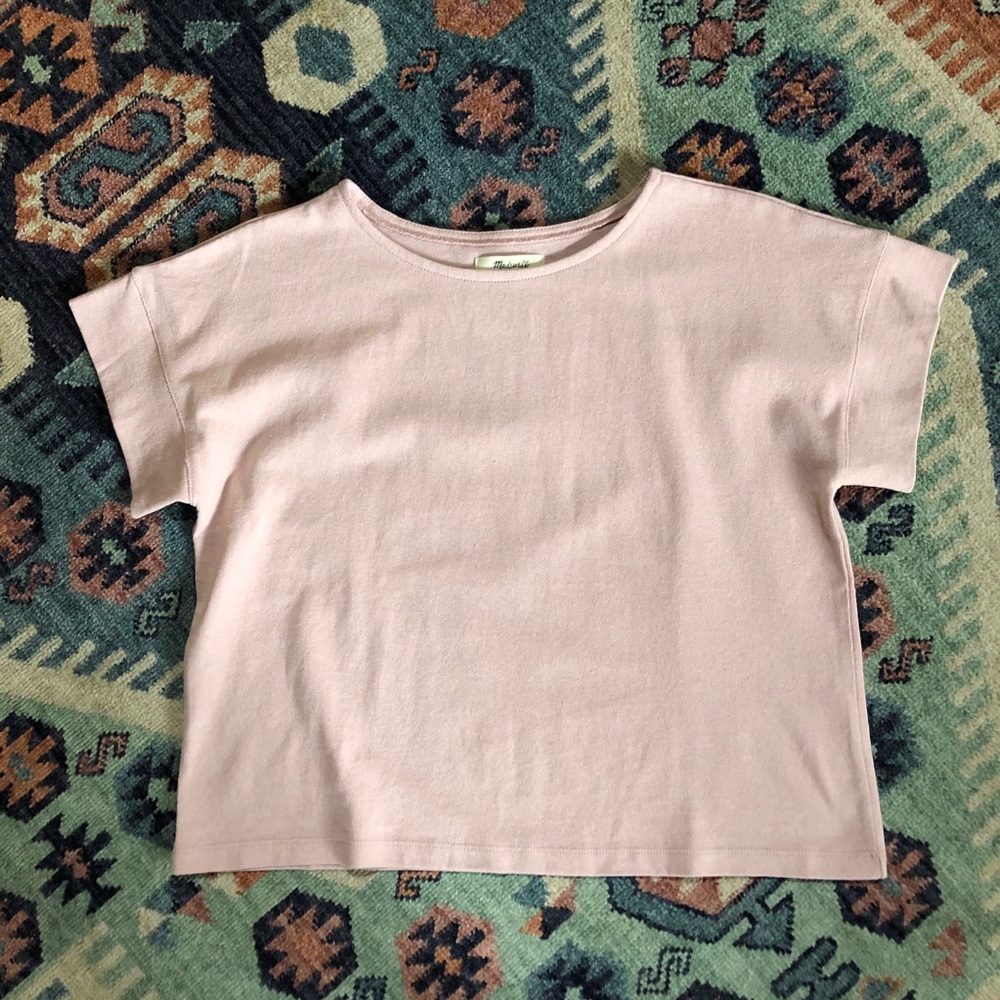Madewell Boxy Crop Tee - Organic cotton